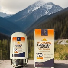 Hydrating Mineral Sunscreen spf 50 / Collagen / Aloe Vera Extract /No White Cast