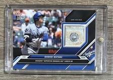 2024 Topps Now #413C Shohei Ohtani Game-Used Base Relic Blue #40/49