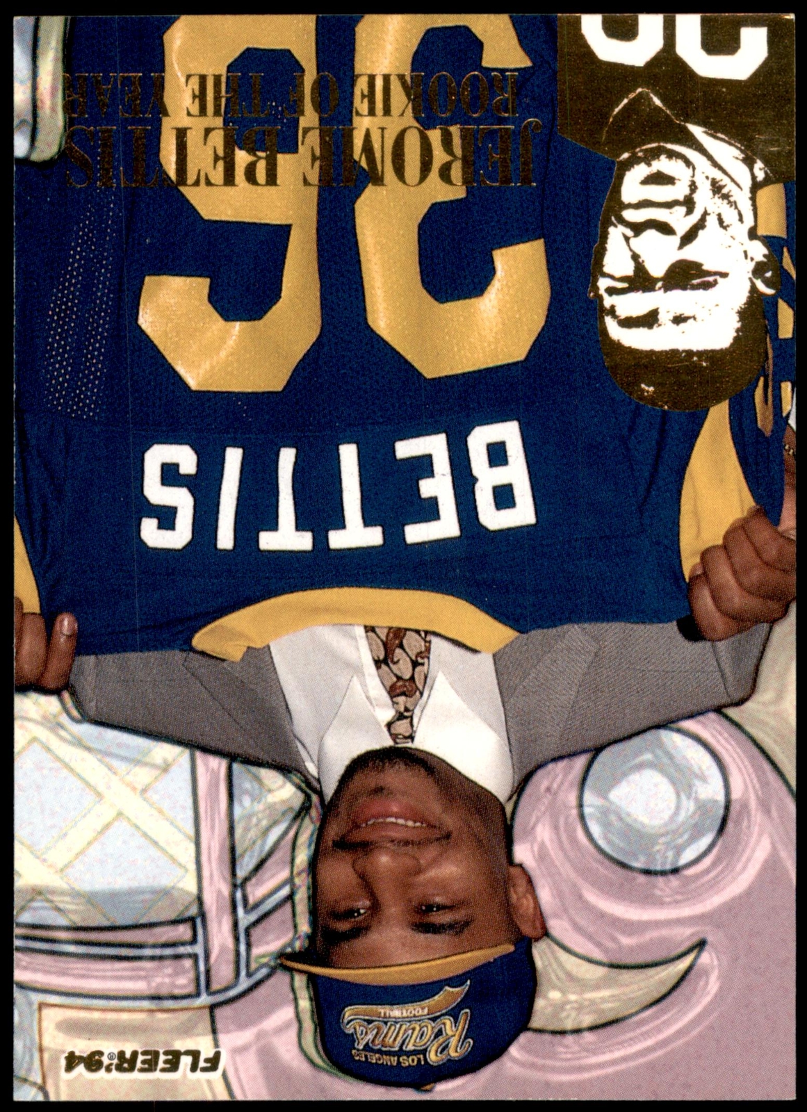 Jerome Bettis #2 1994 Fleer Jerome Bettis: Rookie of the Year