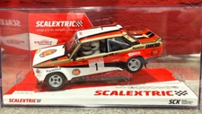 SCX 1/32 Analog Fiat 131 Abarth - W. Rohrl - 1st Hunsrück w/lights U10531S300