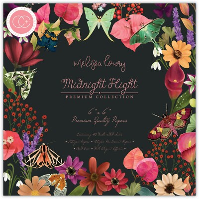 Craft Consortium 6x6'' Papierblock - Midnight Flight