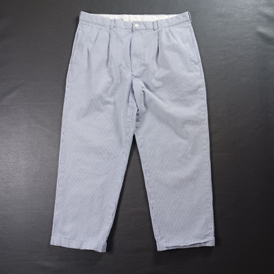 Brooks Brothers Pants Mens 38x30 Seersucker Striped Vintage