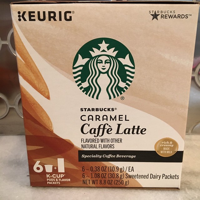 starbucks caramel coffee k cups