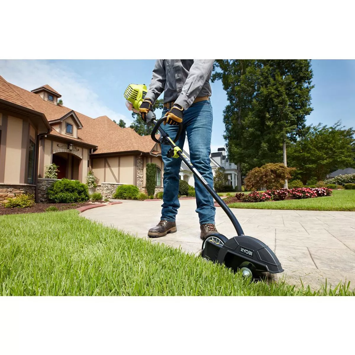 FULL CRANK STRAIGHT SHAFT GAS STRING TRIMMER RYOBI 2 Cycle 25cc