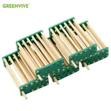 30 PCS Bee Nest Bamboo Queen Bee Isolation Transport Cage King Queen Cage