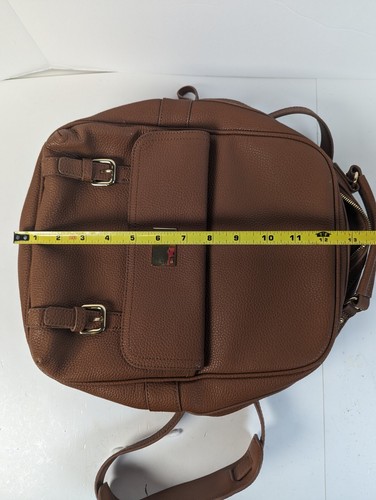 Renwick Backpack Purse Leather RFID Pocket Excellent Condition!! - Picture 12 of 12