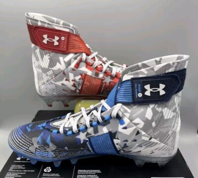 Under Armour“UA HIGHLIGHT”27.5㎝ 廃番人気モデル Under Armour Highlight MC LE USA Flag Football Cleats, Red