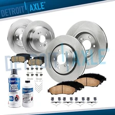 10pc Front Rear Disc Brake Rotors Brake Pads Kit for 2014 2015 2016 Acura MDX