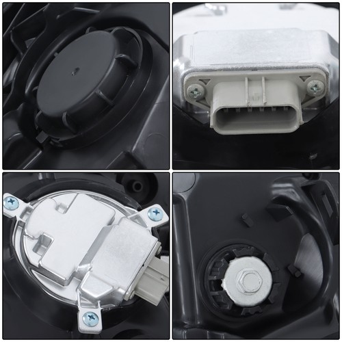 Pair Front Headlights Fit For 2016-2017 Honda Accord LH&RH Side Clear Lens LED - Picture 11 of 13