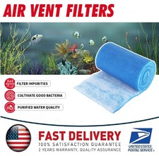 12-FT ROLL BLUE BONDED AQUARIUM FILTER MEDIA PAD 140"X12" FILTER FIBER FLOSS