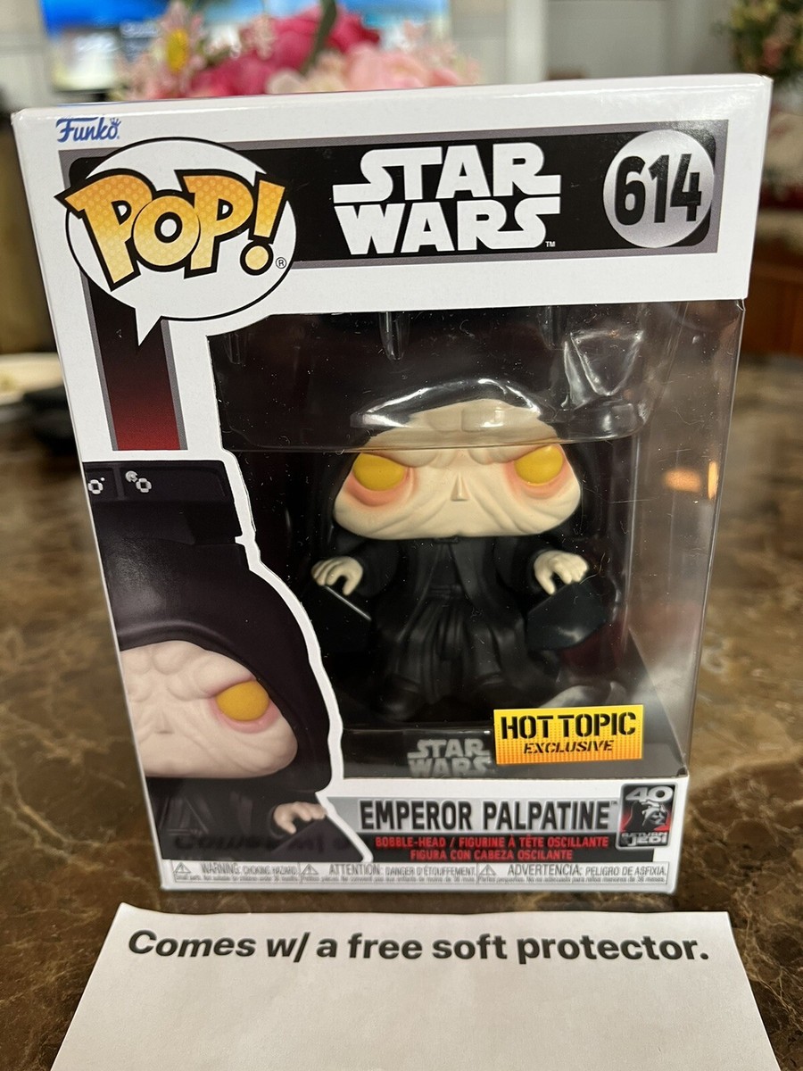 Funko Pop! Star Wars Emperor Palpatine #614 Hot Topic