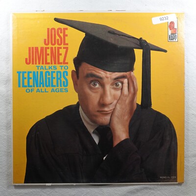 Jose Jimenez Talks To Teenagers Of All Ages   Record Album Vinyl LP