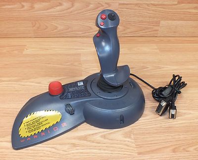 Genuine Logitech (863129-0000) Wingman Warrior Joystick Controller 
