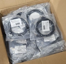 Qty 10 Monoprice Cat6A Ethernet Patch Cable-Snagless RJ45-550Mhz-STP-Pure Bare