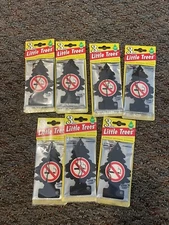 Vintage Crisp n' Cool Scented Little Trees Hanging Air Fresheners 21 No Smoking