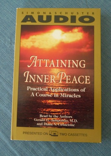 ATTAINING INNER PEACE - from A COURSE IN  MIRACLES - AUDIOBOOKS - Picture 1 of 2