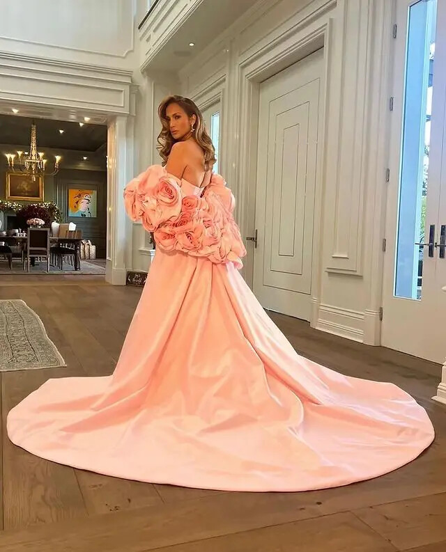 evening dress with detachable train Montage M4201 Long Formal Detachable Train Evening Dress – The Dress Outlet main image 1