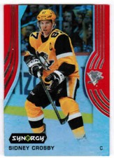 19/20 2019 UD SYNERGY HOCKEY BASE RED PARALLEL WITH CODES #1-31 U-Pick From List
