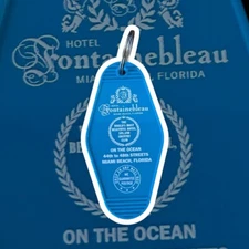 Fontainebleau Miami Beach hotel inspired Keytag