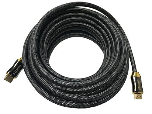 30 Ft Long HDMI Cable works with Insignia Slim-line Projector Model: NS ...