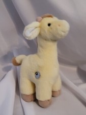 Carter's Wind Up Musical yellow cream tan GIRAFFE Baby Plush 10" lullaby LN