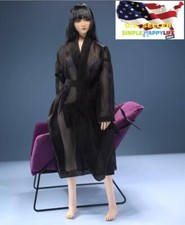 1/6 Black Robe Sleepwear For PHICEN Hot Toys Kumik Female 12" Figure ❶USA❶