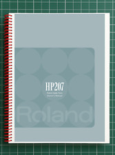 Roland HP207   Owners Manual User Guide Instructions   115 Pages   USA Made
