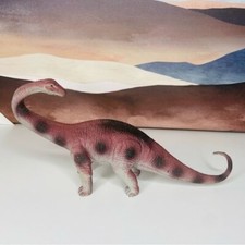Dinosaur Figure Apatosaurus Jurassic Prehistoric Plastic Vinyl Toy collectible