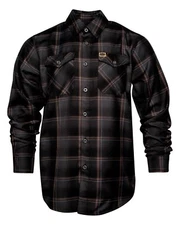 Dixxon California 300 Men's 2XT Black Plaid Button Up Flannel 2XLT Sold Out BNIB