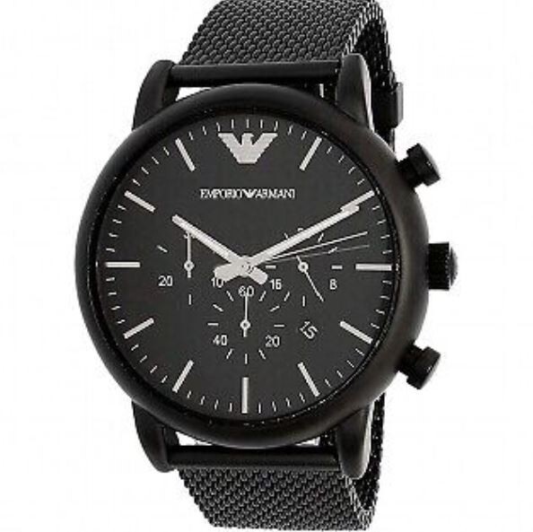 Montre Armani AR1968 pour homme avec chronographe précis et étanche