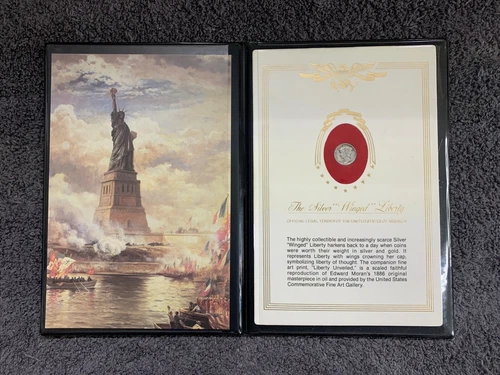 The Silver Winged Liberty Mercury Dime US Commemorative Fine Art Gallery