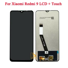 6.53 in For Xiaomi Redmi 9 Digitizer LCD Display Touch Screen Replacement Black