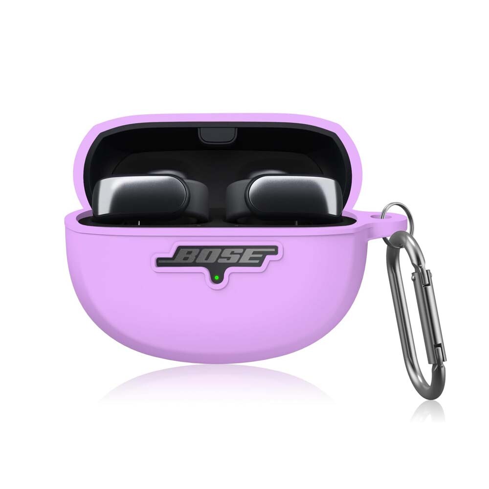 Hülle Für Bose Ultra Open Earbuds | Lustige Cartoon-Silikonhülle Mit Schlüsselbundhaken | Briquette-Design