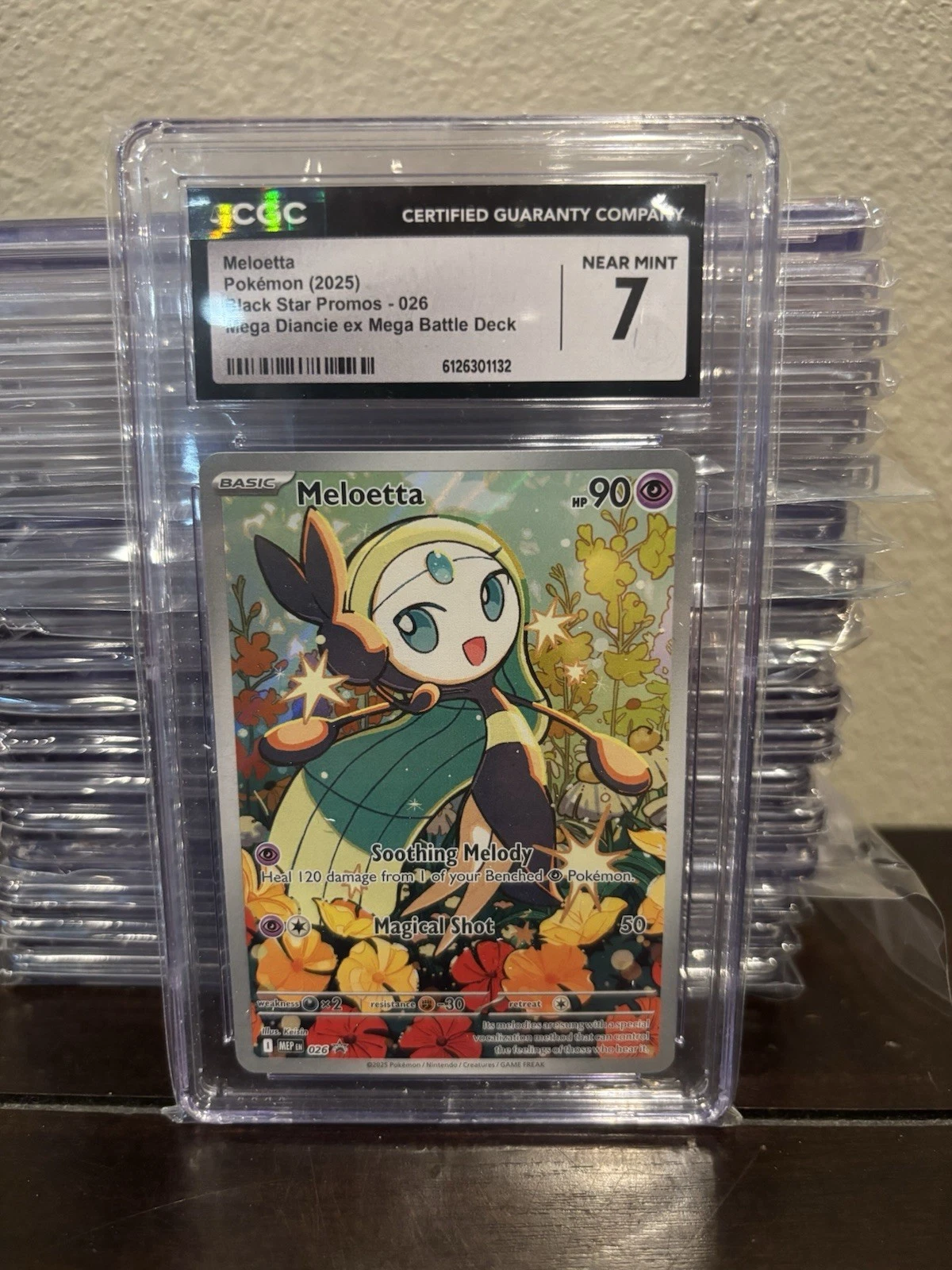 Meloetta CGC 026 Holo Promo Me: Mega Evolution Promo English Pokémon TCG