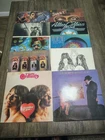 Lot of 10 lps Classic Rock Vinyl Records Heart Rolling Stones Aerosmith And More