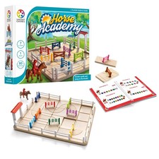 smart games - Horse Academy, Puzzle Game with 80 Challenges, 7+ Years