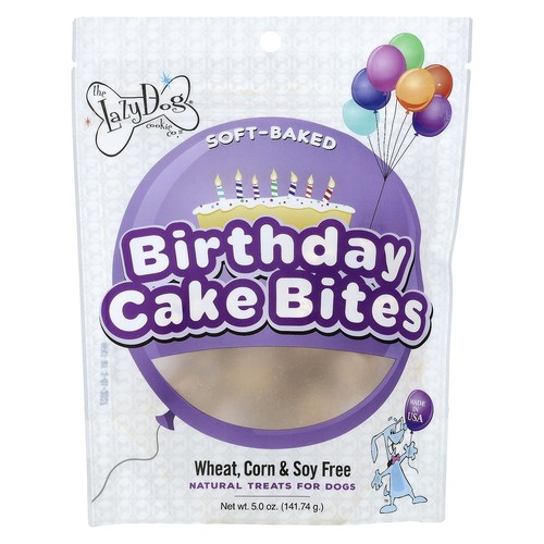 Natural Treats For Dogs, Birthday Cake Bites,  5 oz (141.74 g)