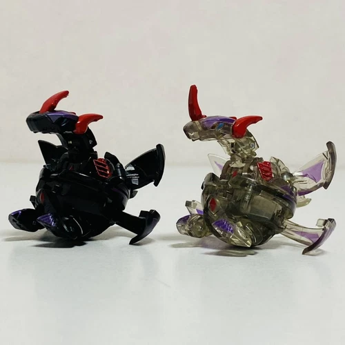 SEGATOYS Bakugan Darkon Cross Dragonoid 2-Figure Set Excellent JAPAN