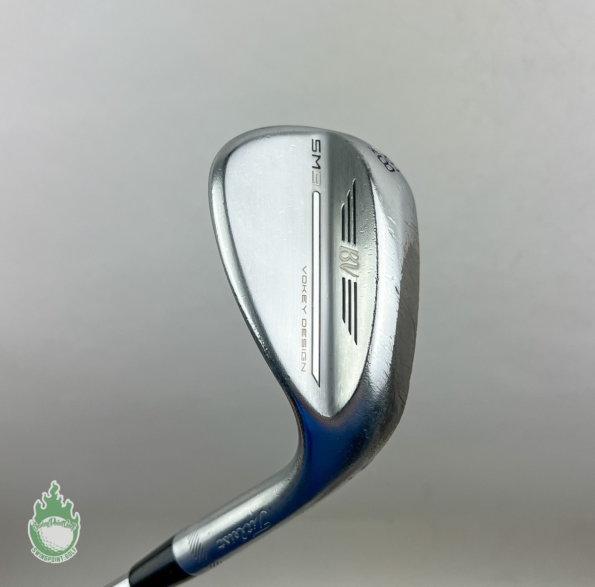 Titleist SM9 58/08 Mグラインド　DG Used Titleist Vokey SM9 M Grind Chrome Wedge 58*-08 Stiff Flex
