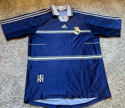 Real Madrid Away Jersey Shirt 1998 Adult Medium Adidas 17077