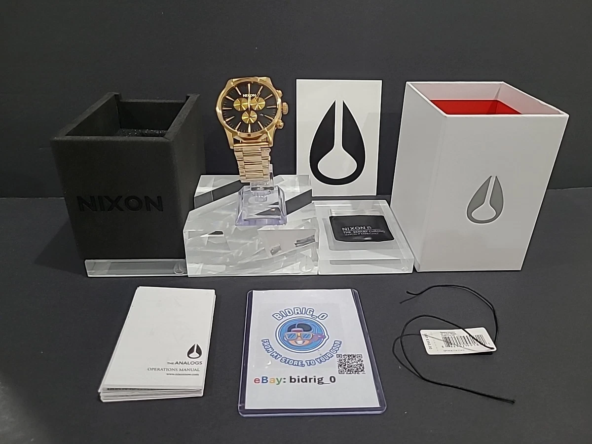 Nixon Sentry Chronograph Wristwatches for sale | eBay
