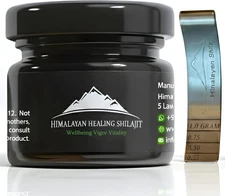 Gold Grade Himalayan Shilajit Resin For Men & Women | 500MG Max Potency | Lab Te