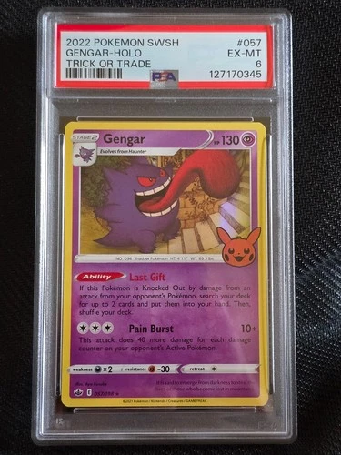 Gengar 057/198 Trick or Trade Holo