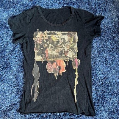 IF SIX WAS NINE ROCK OFF M&K Black T-Shirt Size 1 Men's from Japan