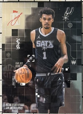 VICTOR WEMBANYAMA 2025-26 Topps Signature Class AFTER IMAGE INSERT! SPURS
