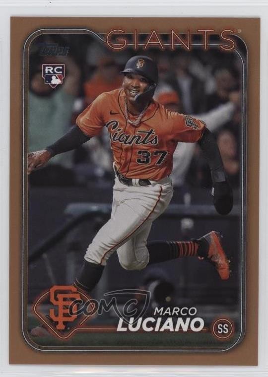 2024 Topps Series 1 Gold 1290/2024 Marco Luciano #232 7an