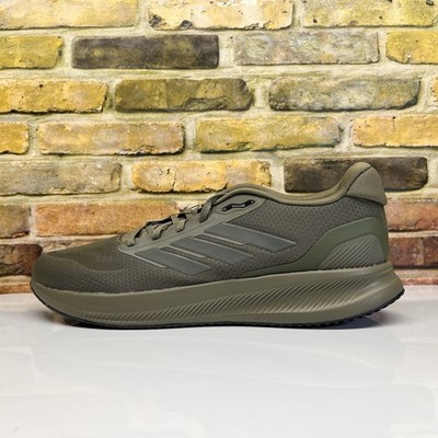Adidas Runfalcon 5 Mens Size 10.5 Olive Green IE0525 Running Shoes