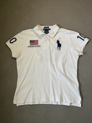 Ralph Lauren Damen Chief Keef Flag Usa Vancouver Edition 2011 Polo Shirt