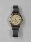 Vintage Timex Water Resistant Mens Watch. Untested. Taiwan