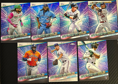 Topps 2023 Stars of MLB 7 Card Lot Rookie Tatis Guerrero Goldschmidt Alvarez